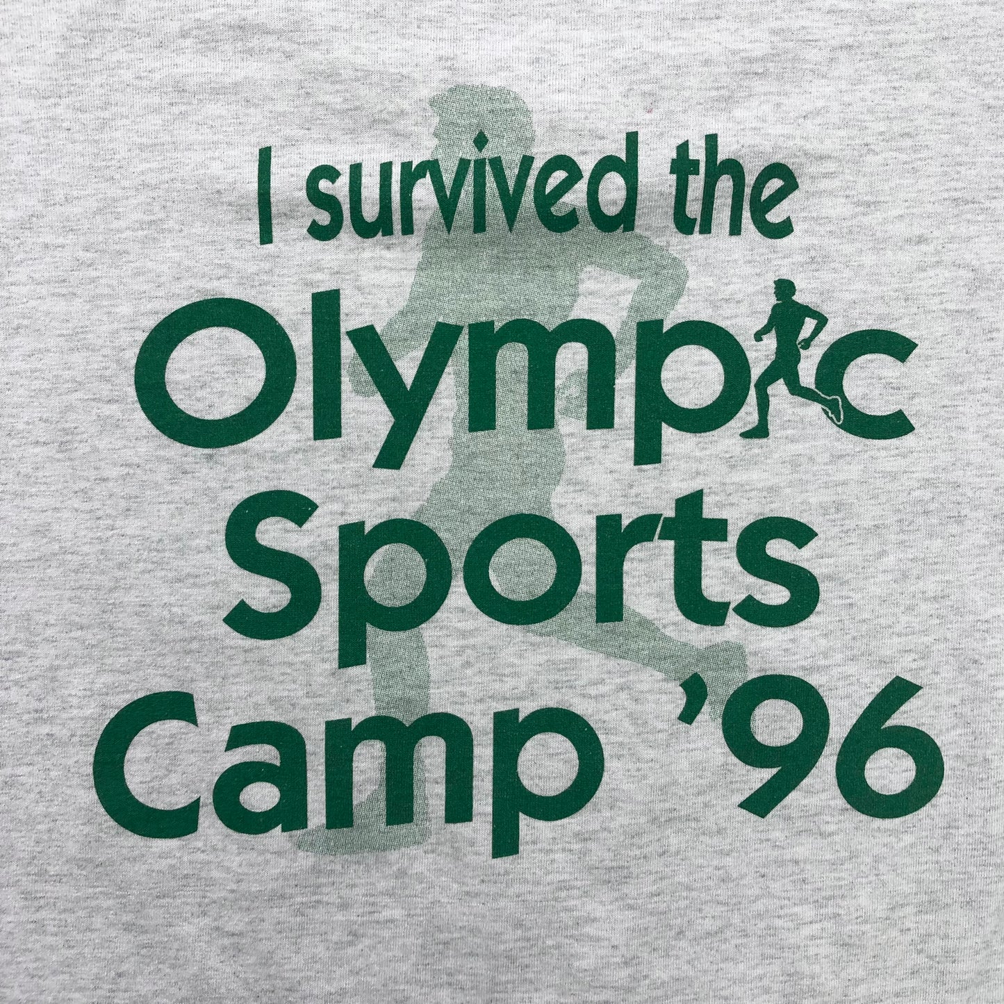 Vintage 90s Olympics Sports Camp Single Stitch T Shirt L