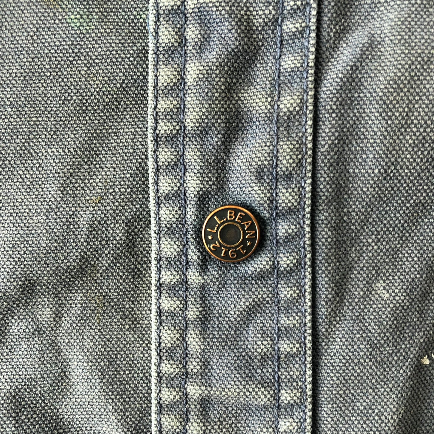 Vintage L.L Bean Workwear Heavyweight Plaid Lined Button Shirt L