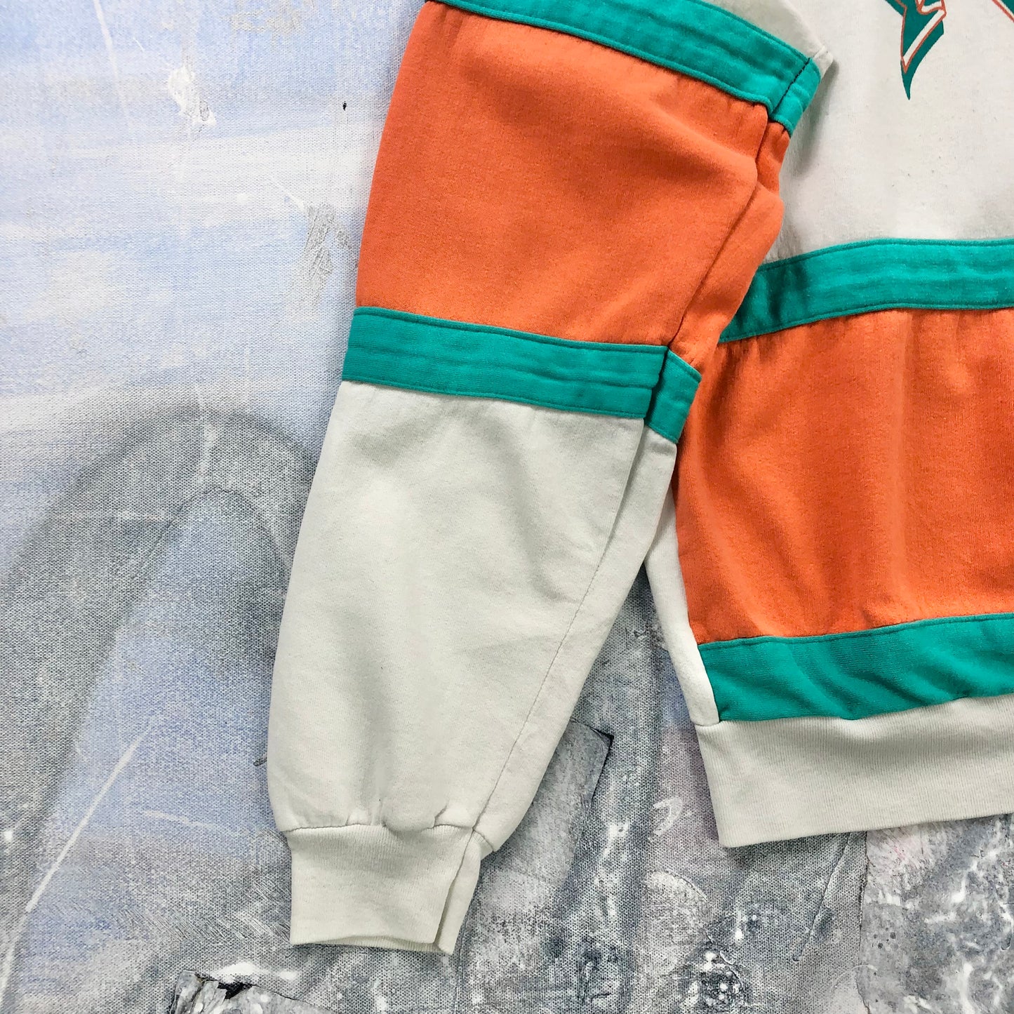 Vintage 90s USA NFL Miami Dolphins Crewneck Sweatshirt XL