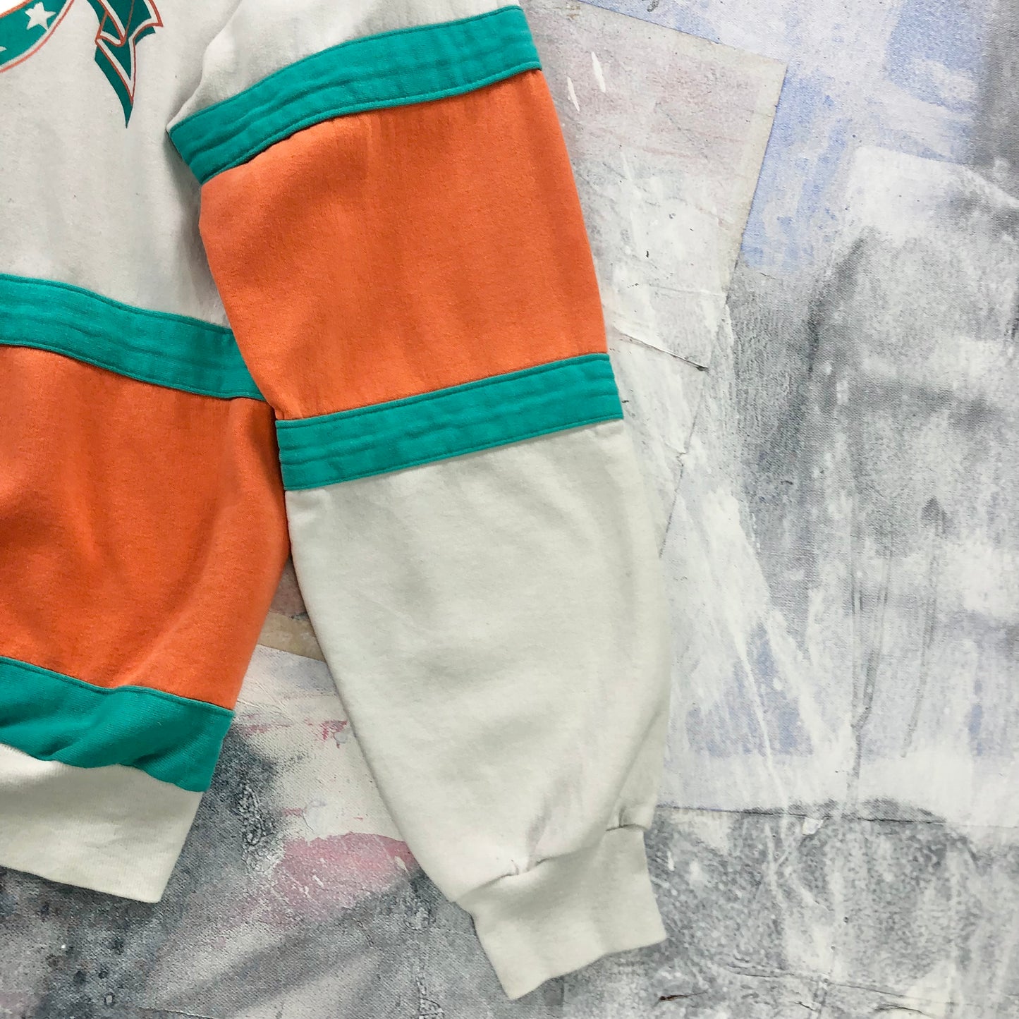 Vintage 90s USA NFL Miami Dolphins Crewneck Sweatshirt XL
