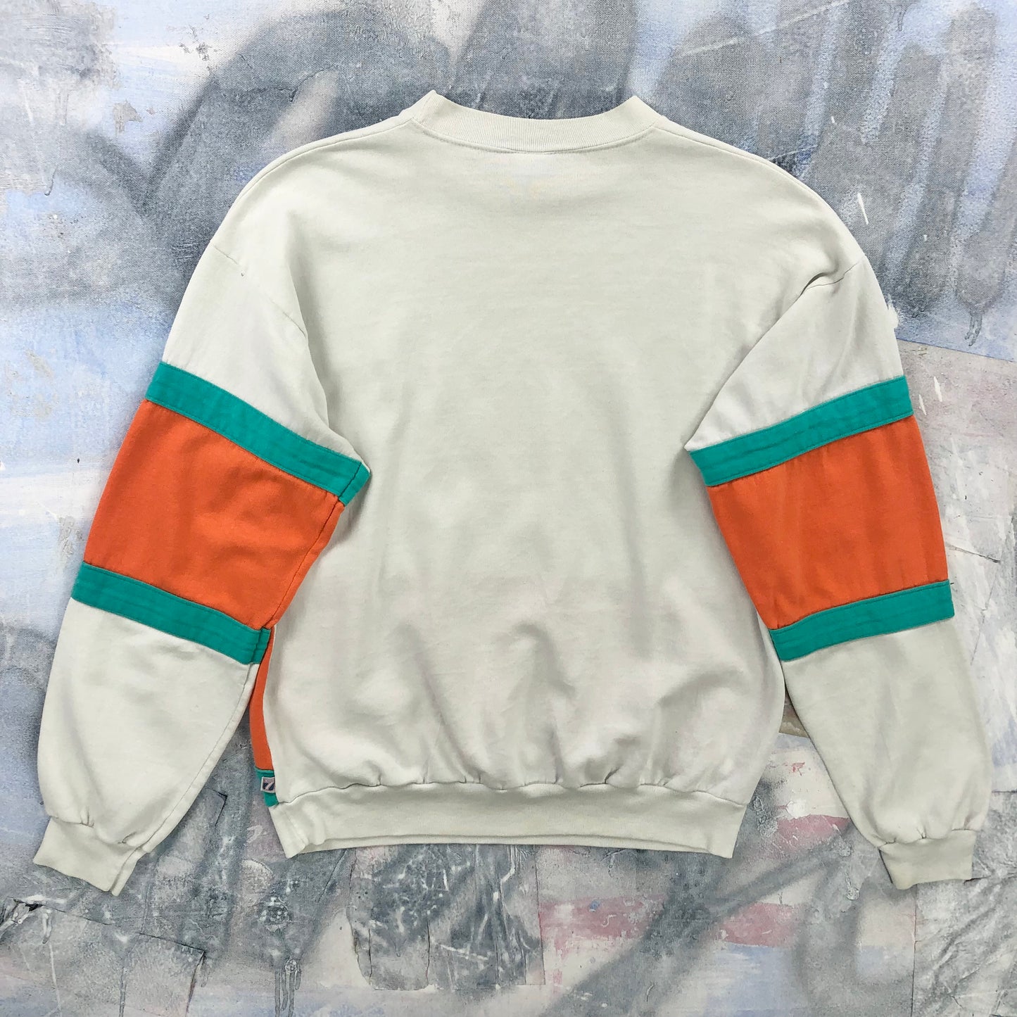 Vintage 90s USA NFL Miami Dolphins Crewneck Sweatshirt XL