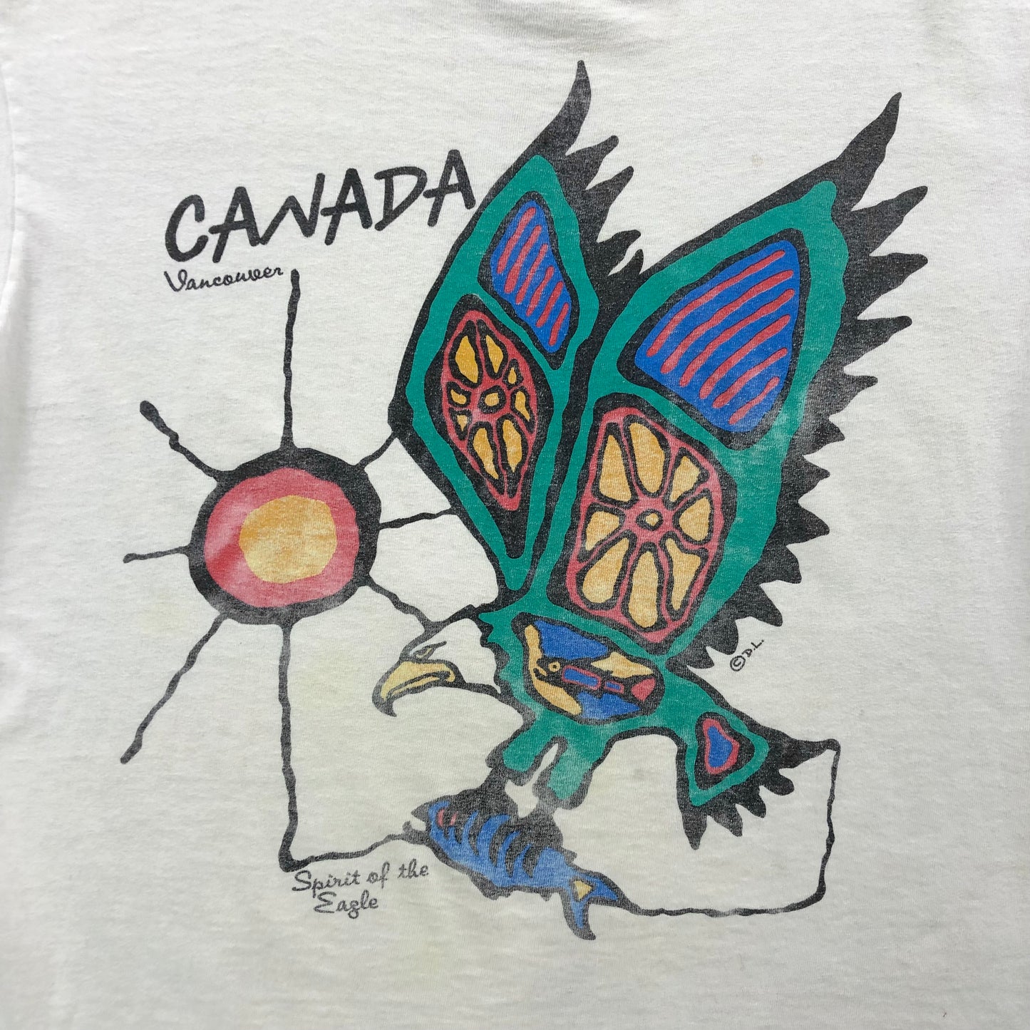 Vintage Spirit Of The Eagle Vancouver Canada T Shirt L