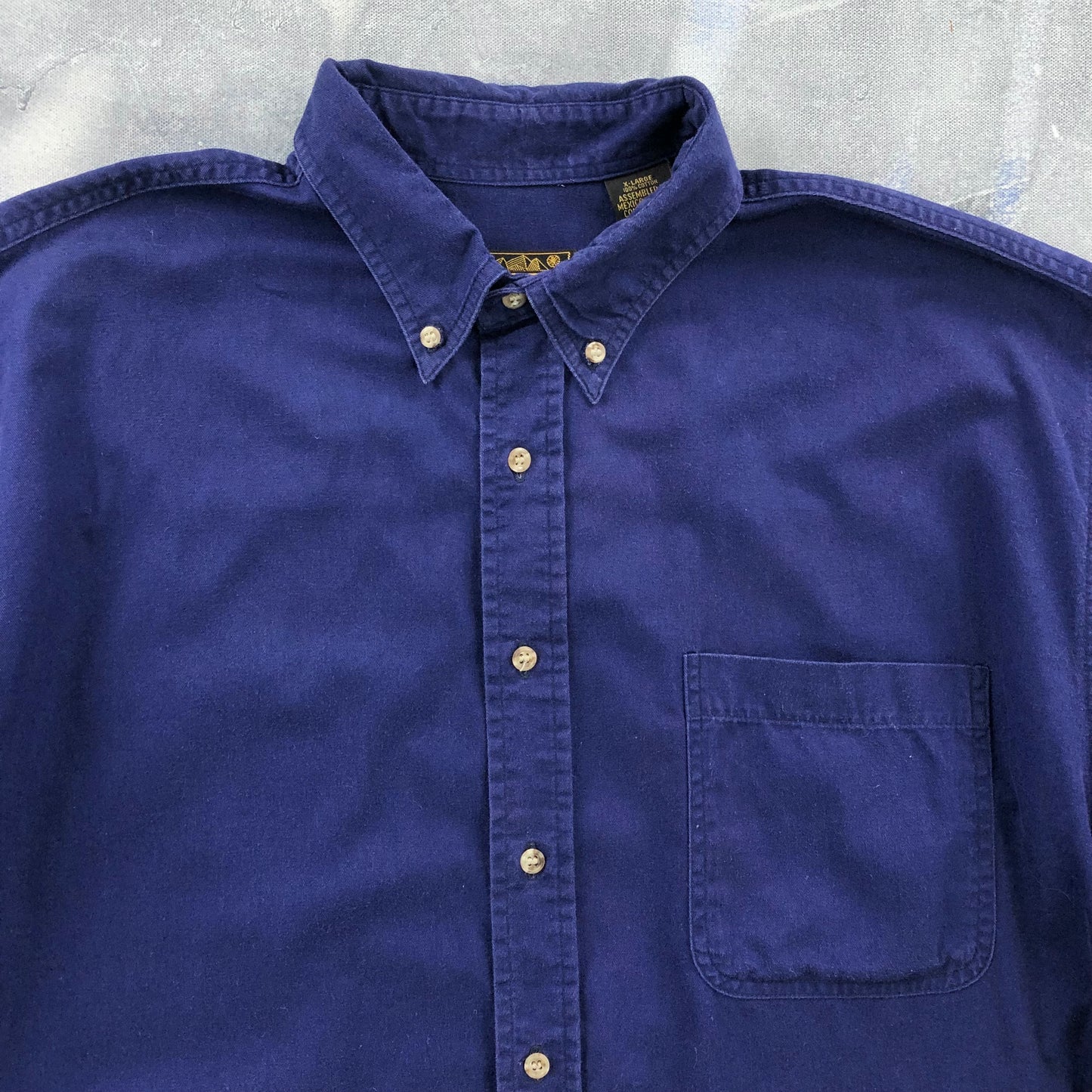 Vintage 90s Eddie Bauer Short Sleeve Button Shirt XL