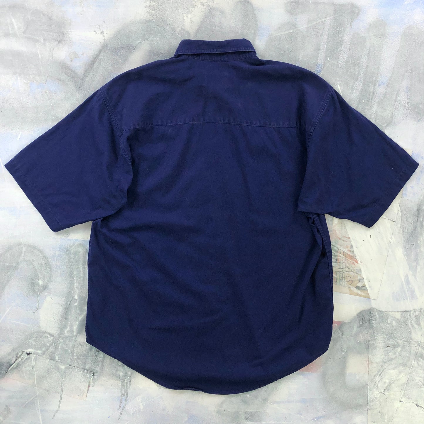 Vintage 90s Eddie Bauer Short Sleeve Button Shirt XL