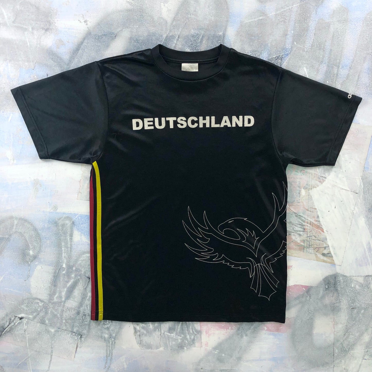 Vintage 90s Adidas Germany Deutschland Futbol Jersey L