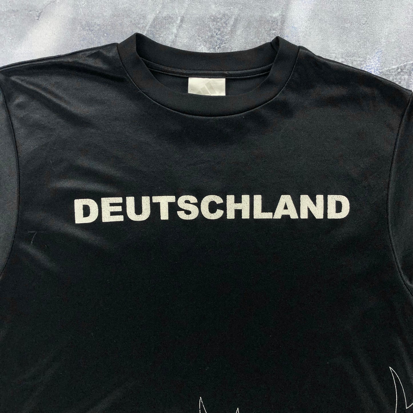 Vintage 90s Adidas Germany Deutschland Futbol Jersey L