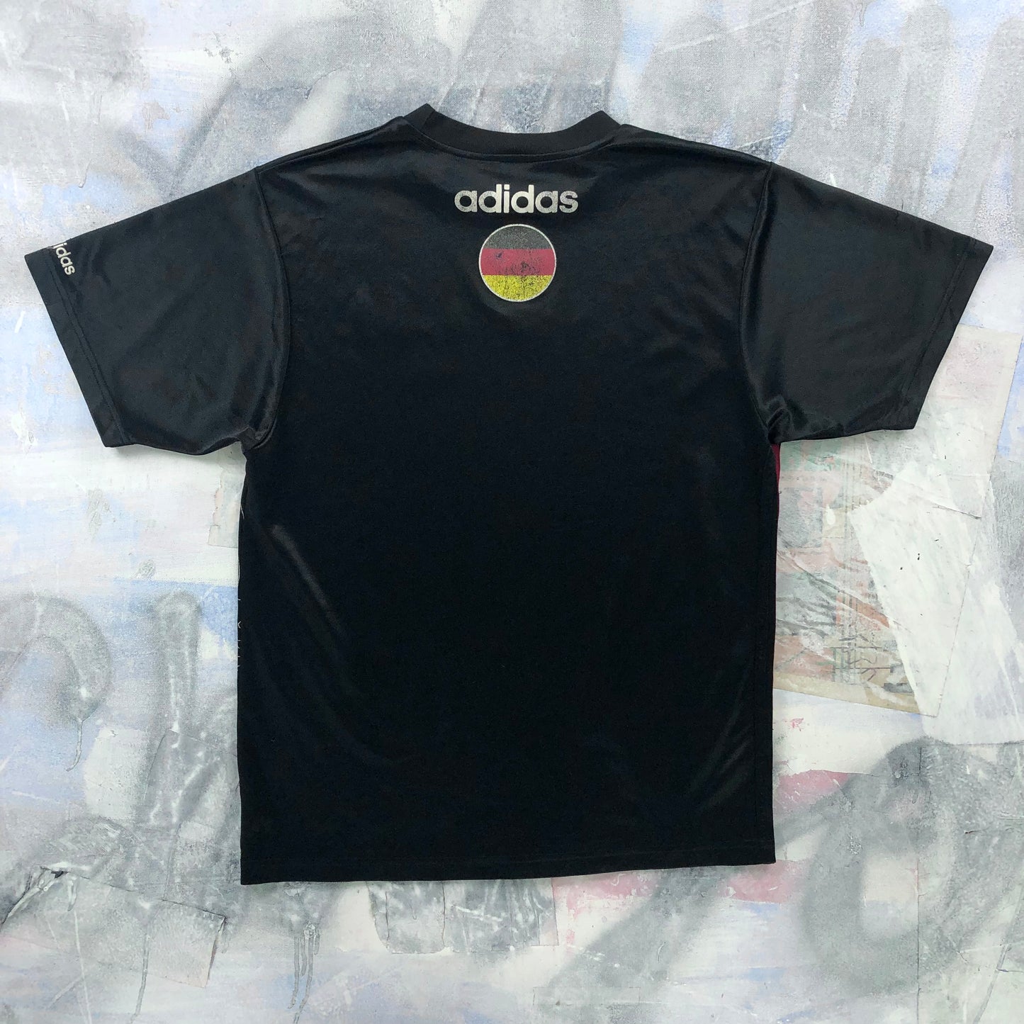 Vintage 90s Adidas Germany Deutschland Futbol Jersey L