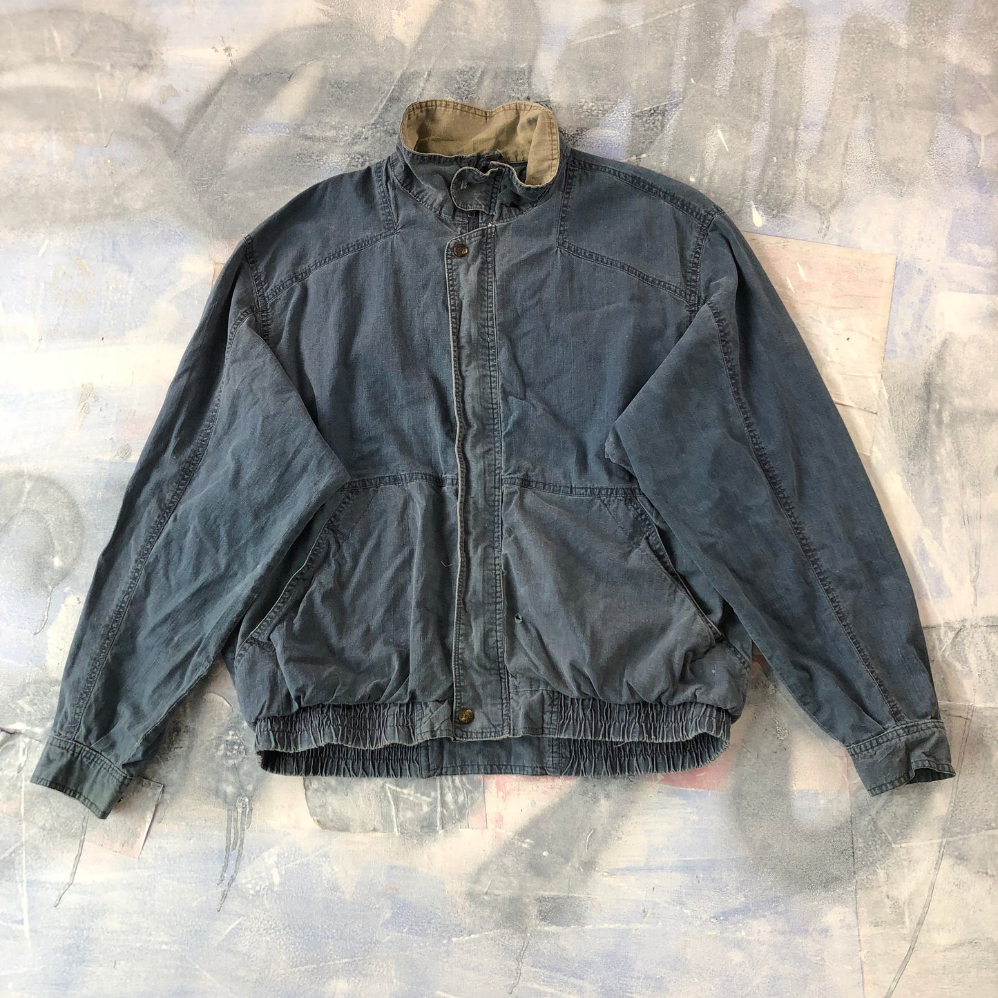 TT & Co Lightweight Bomber Zip Jacket L