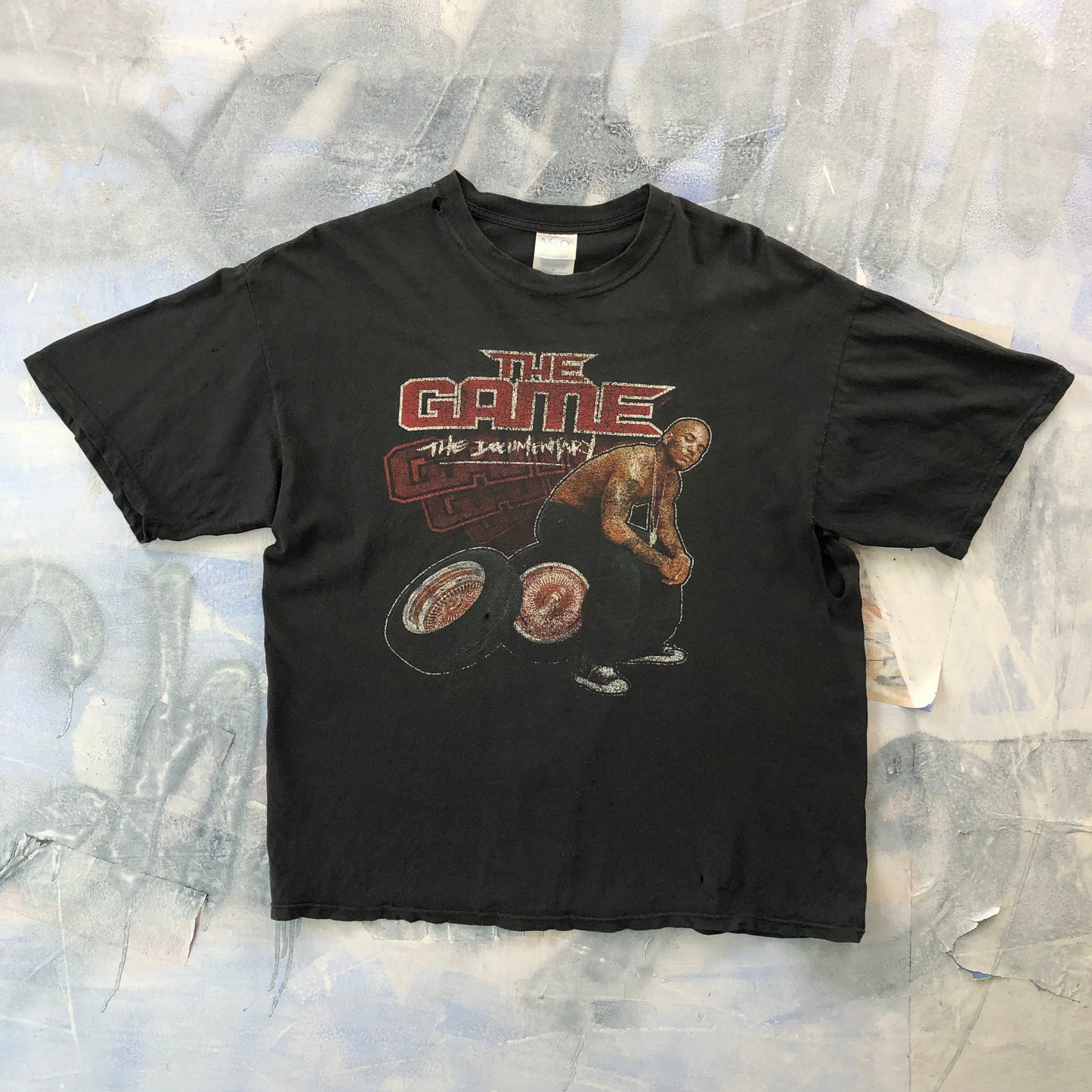 Vintage 90s The Game The Documentary Rap T Shirt XL