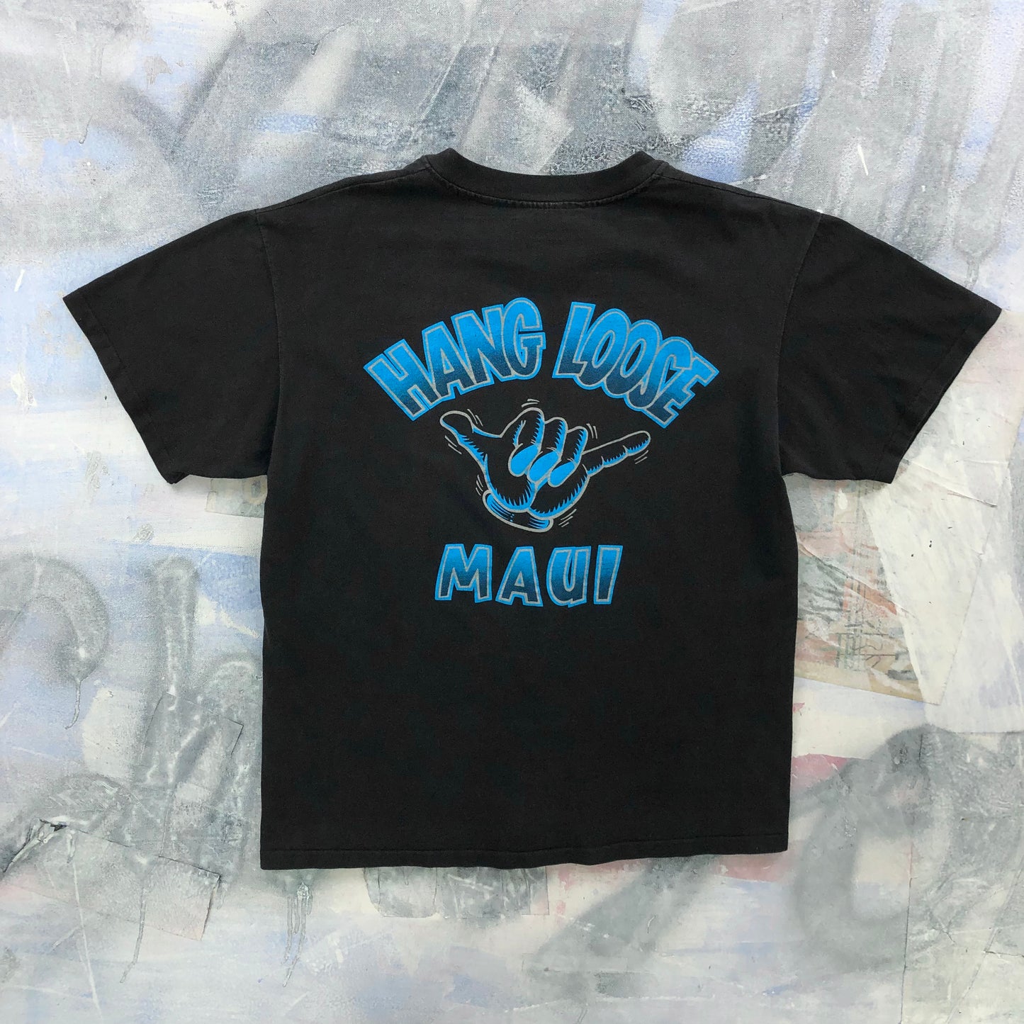 Vintage USA 90s Hang Loose Maui T Shirt L