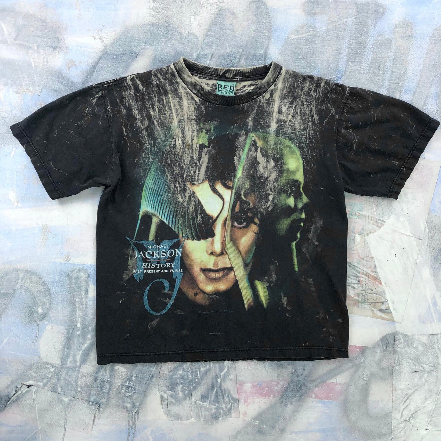Vintage 90s Michael Jackson History Past Present And Future T Shirt L