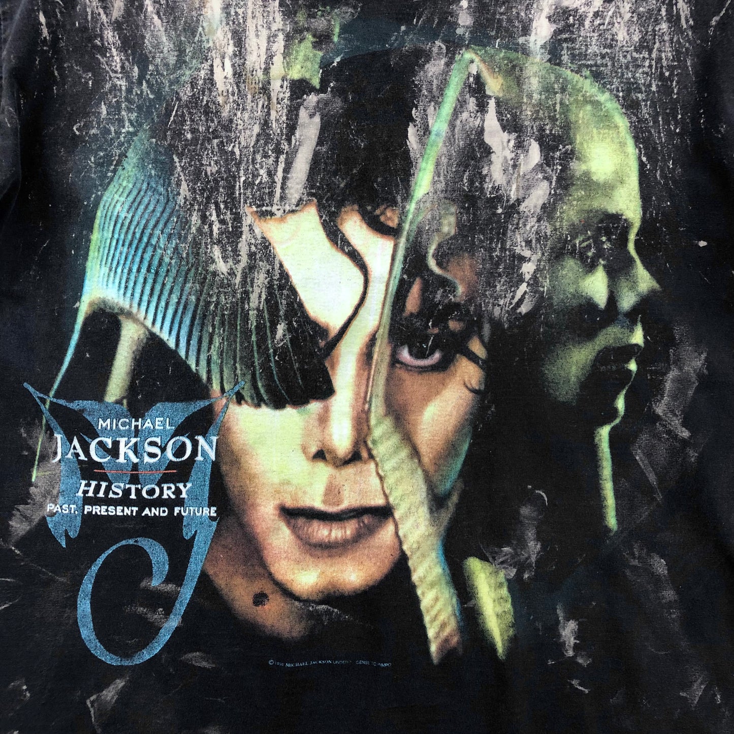 Vintage 90s Michael Jackson History Past Present And Future T Shirt L