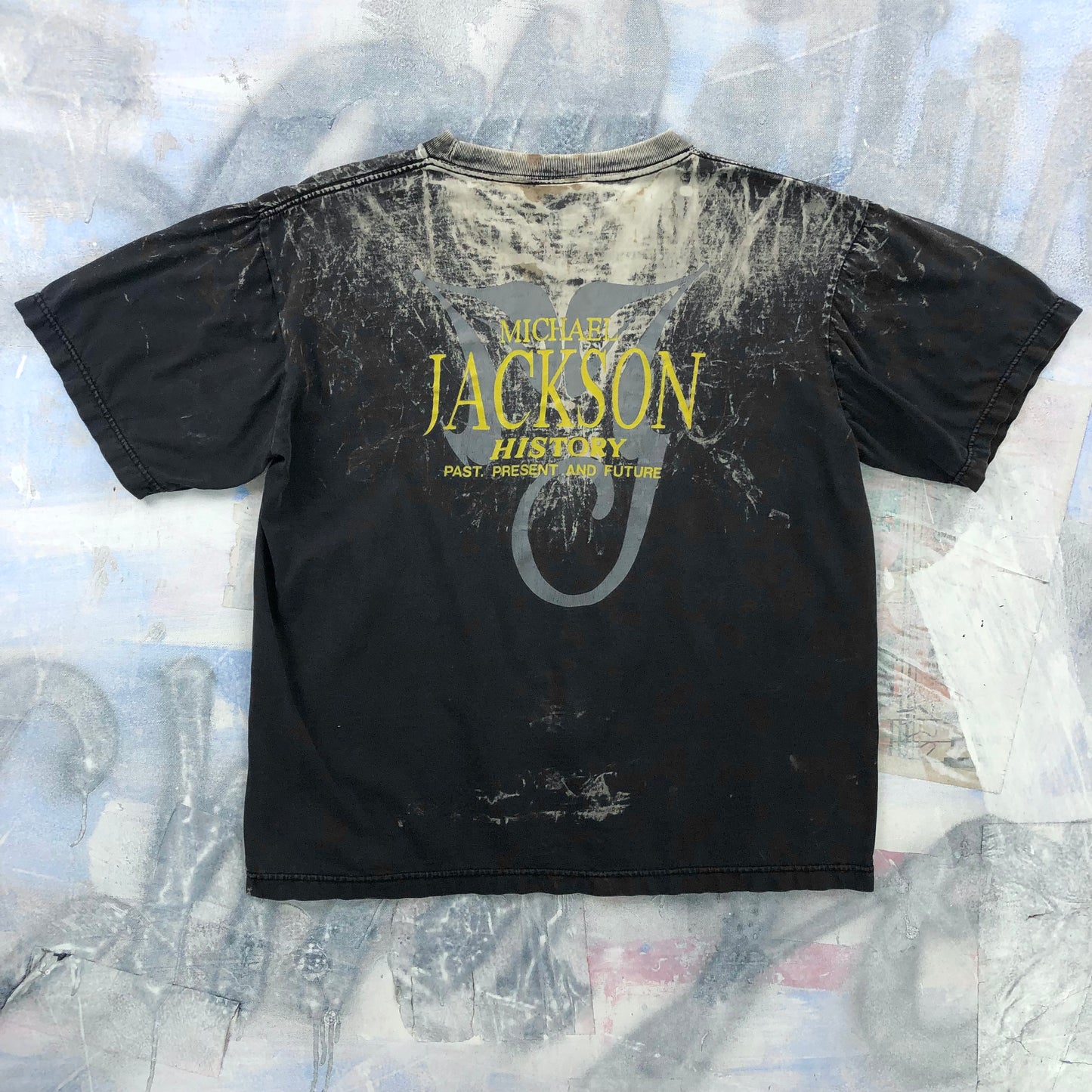 Vintage 90s Michael Jackson History Past Present And Future T Shirt L