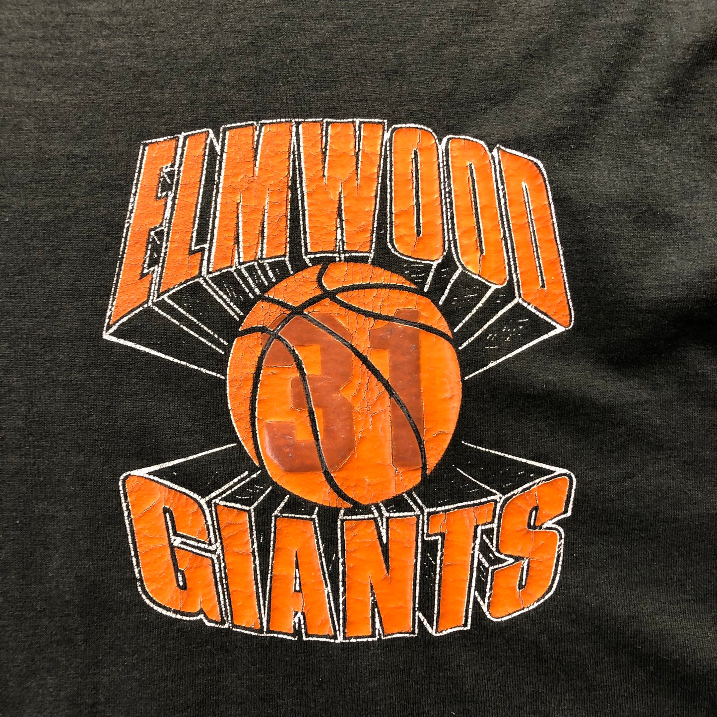 Vintage USA Elwood Giants Basketball T Shirt XXL