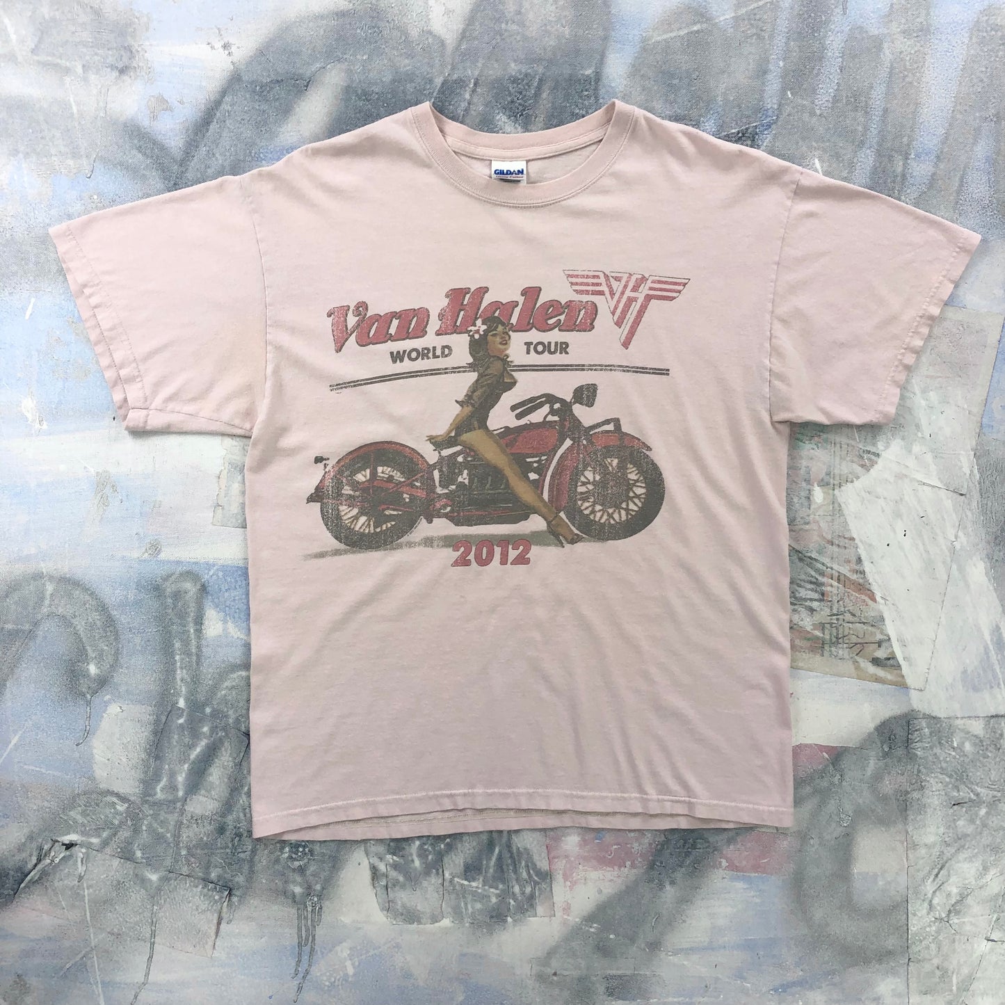 Vintage Van Halen 2012 World Tour T Shirt L