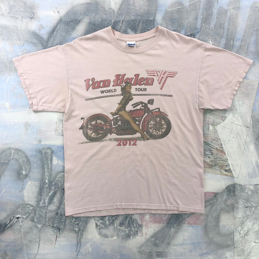 Vintage Van Halen 2012 World Tour T Shirt L