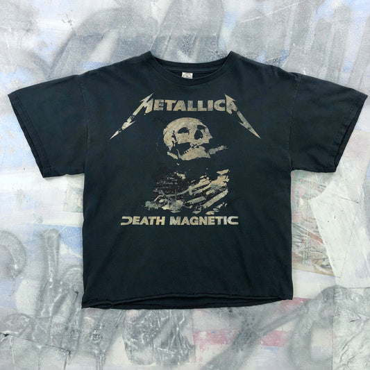Vintage Metallica Death Magnetic World Magnetic Tour T Shirt M