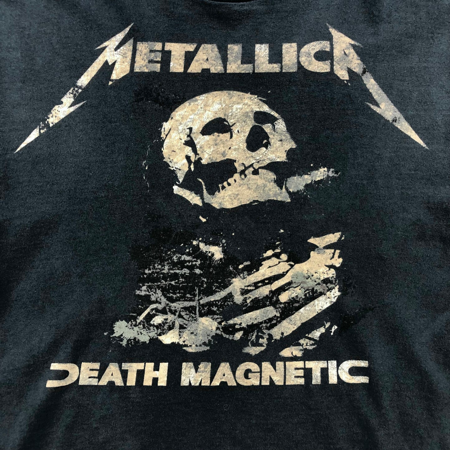 Vintage Metallica Death Magnetic World Magnetic Tour T Shirt M