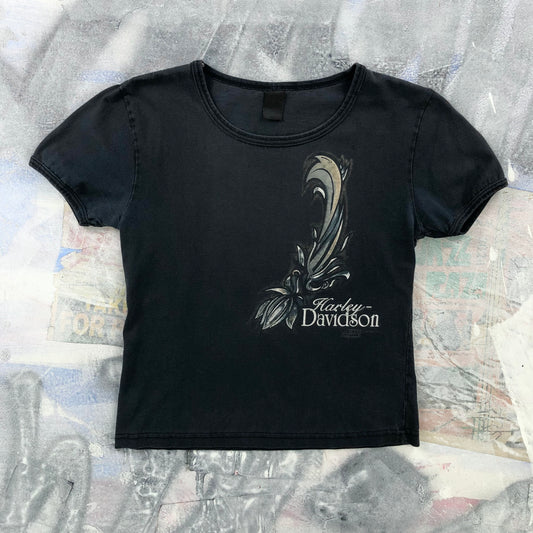 Vintage Harley Davidson Motorcycles Toronto Canada T Shirt L (Womens)