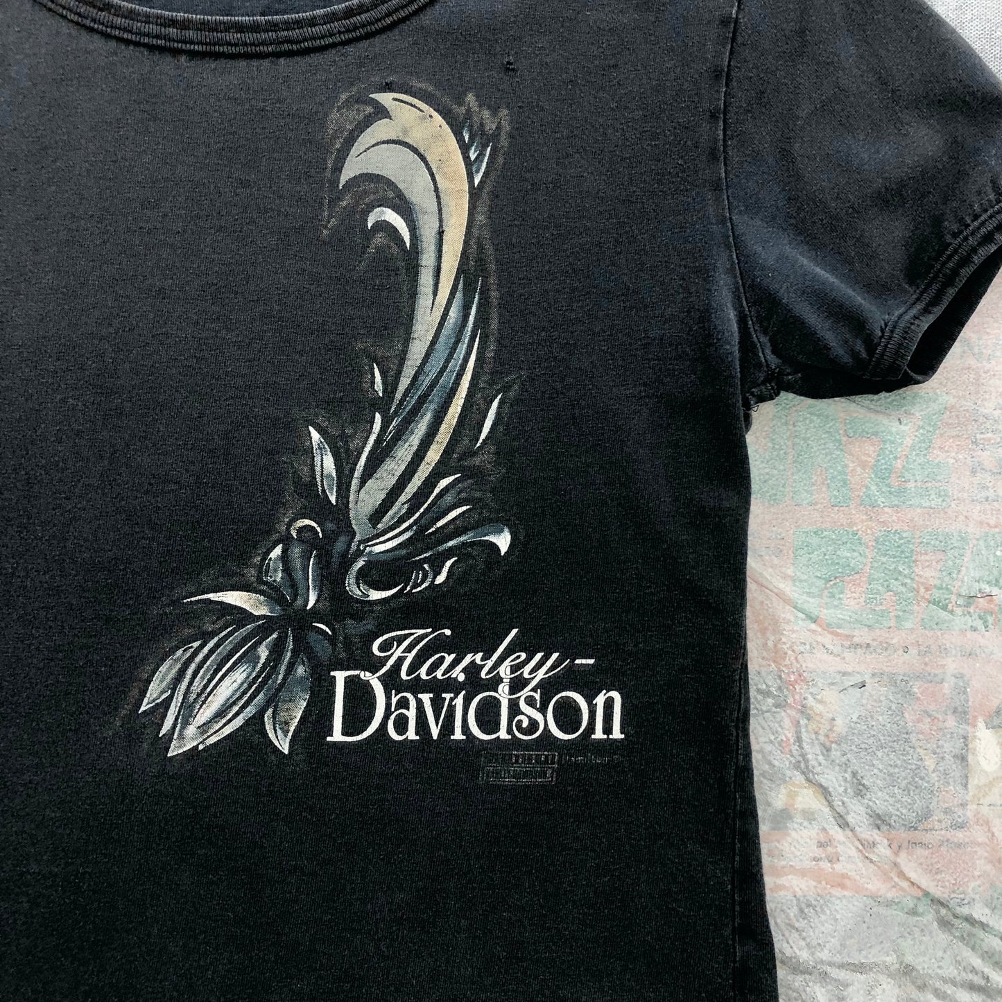 Vintage Harley Davidson Motorcycles Toronto Canada T Shirt L (Womens)