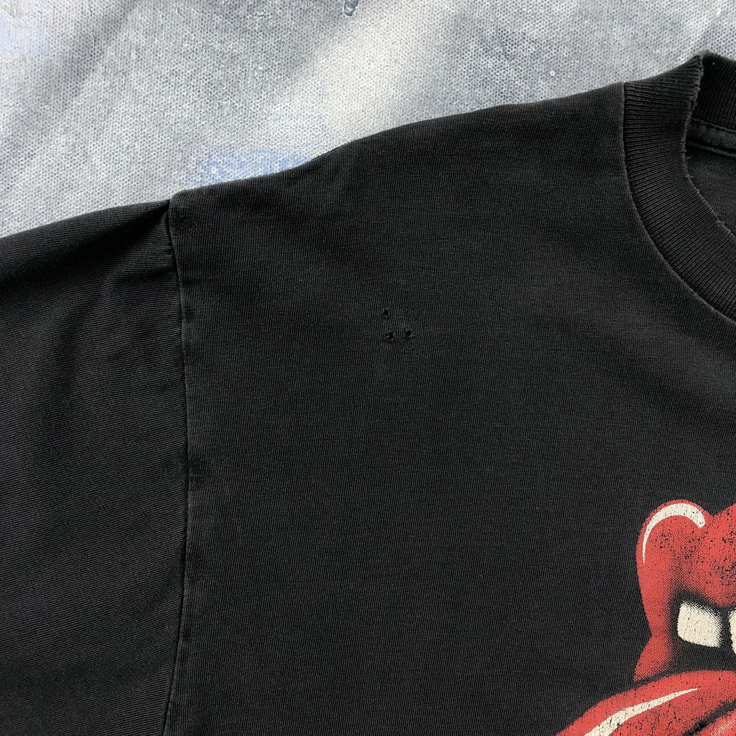 Vintage 90s The Rolling Stones Tongue Single Stitch T Shirt L