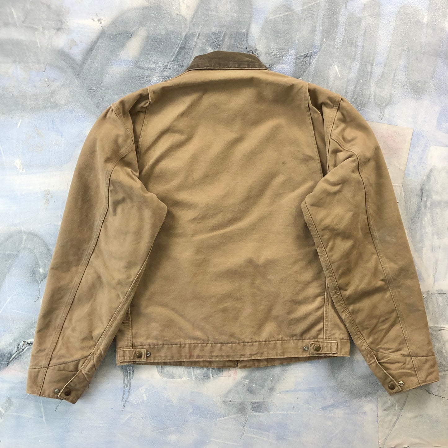 Vintage Carhartt J97 Detroit Blanket Lined Zip Jacket L