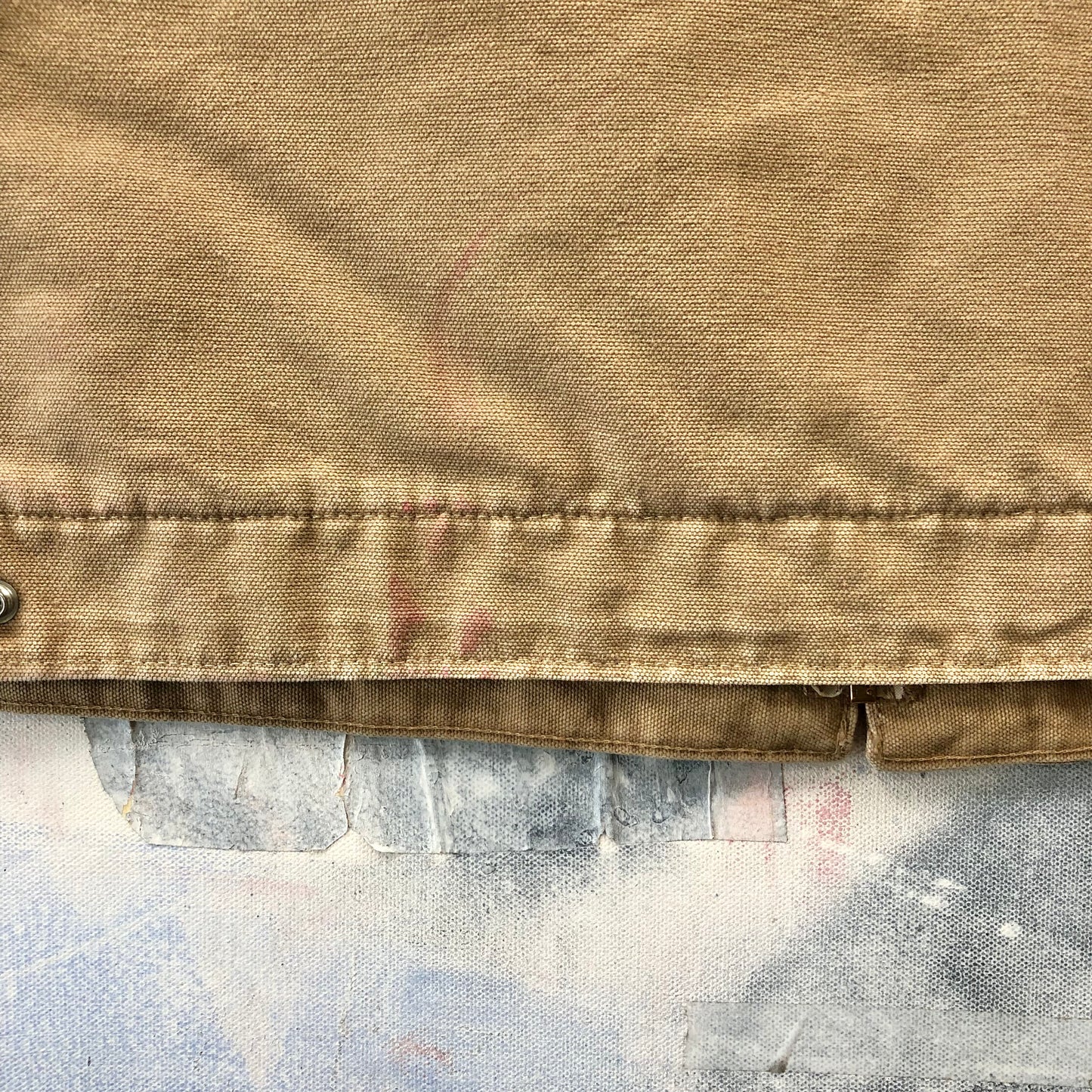 Vintage Carhartt J97 Detroit Blanket Lined Zip Jacket L