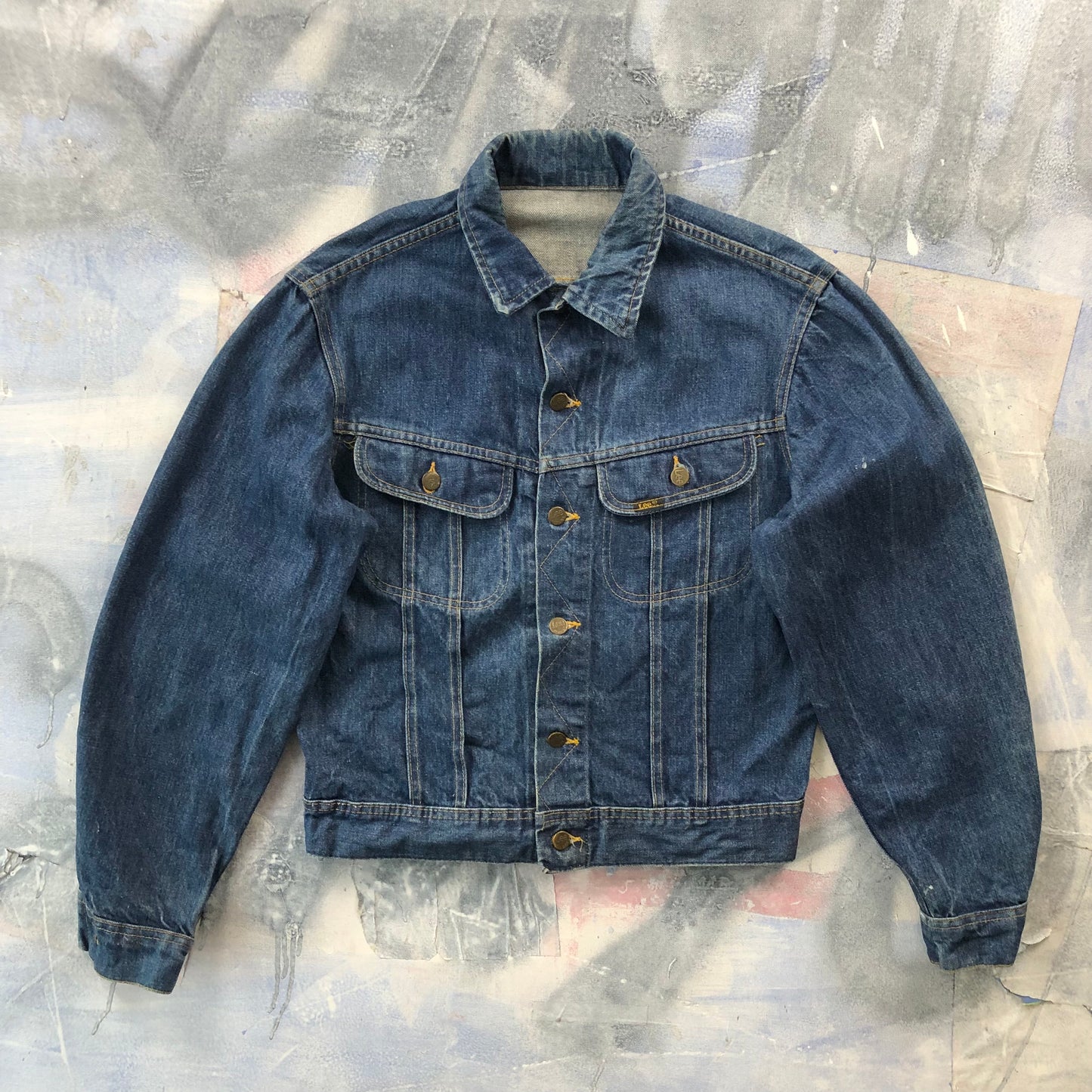 Vintage Lee Riders Denim Button Jacket M