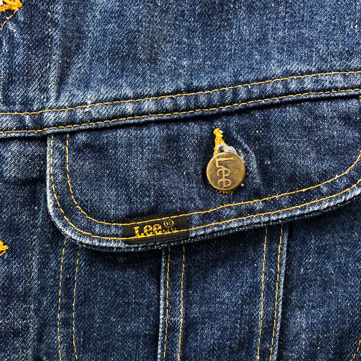 Vintage Lee Riders Denim Button Jacket M