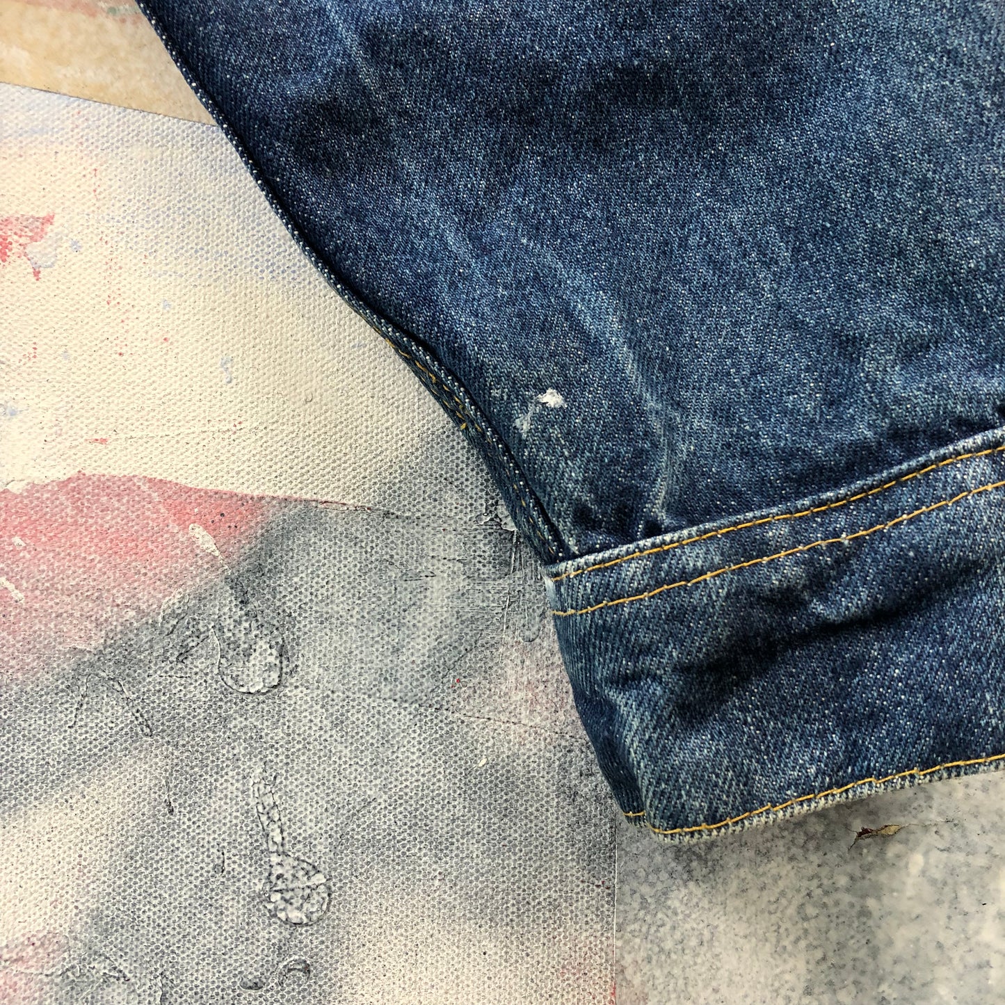 Vintage Lee Riders Denim Button Jacket M