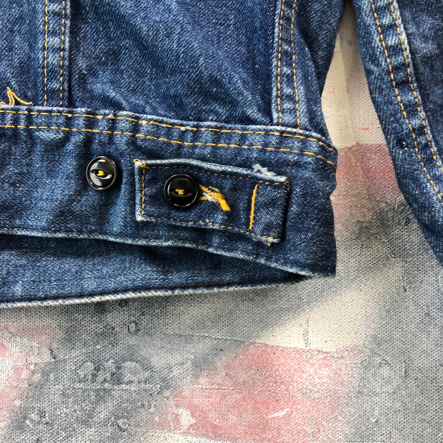 Vintage Lee Riders Denim Button Jacket M