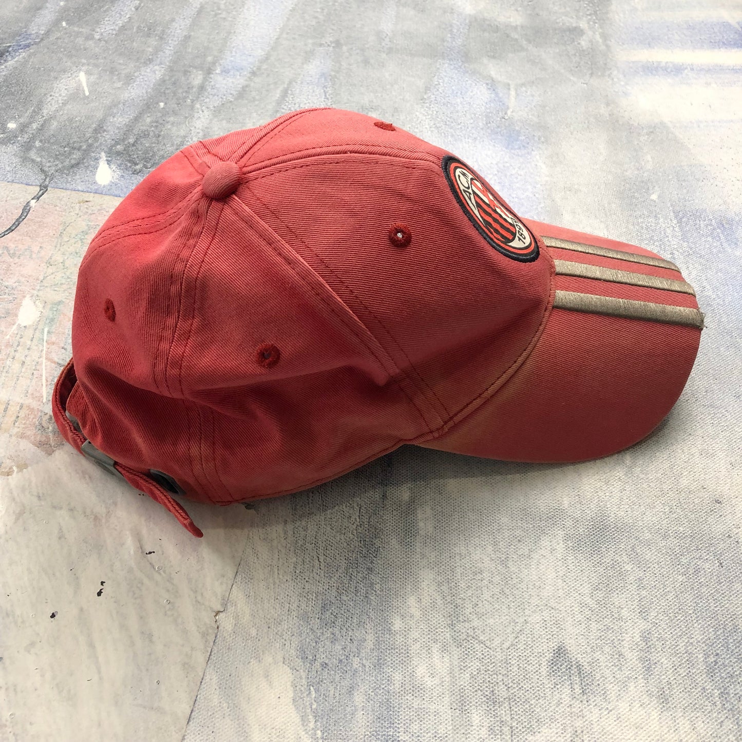 Vintage Adidas AC Milan Snapback Hat