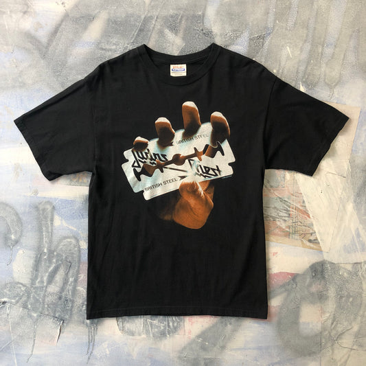 Vintage Judas Priest British Steel Keep The Faith T Shirt M