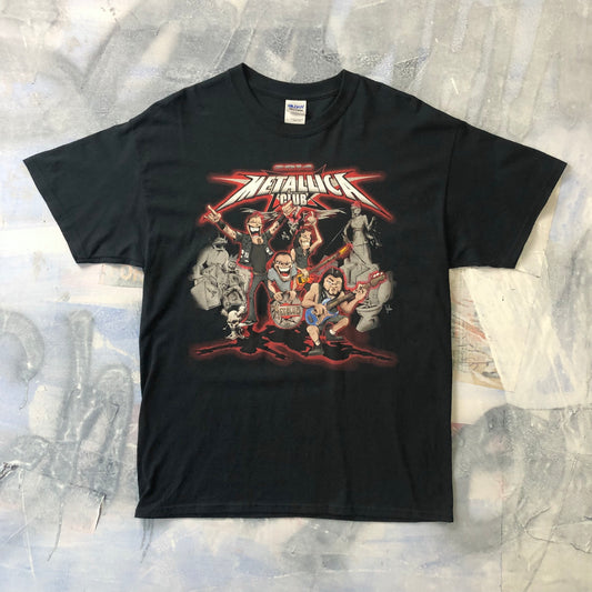 Vintage Metallica Club 2014 Tour T Shirt L
