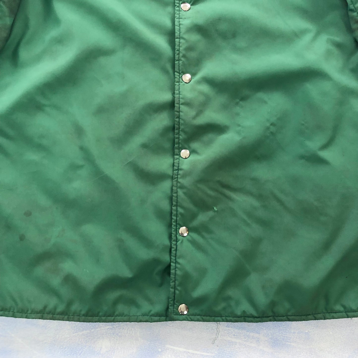 Vintage Three Quarter Quilted Lined Button Sport Jacket XL