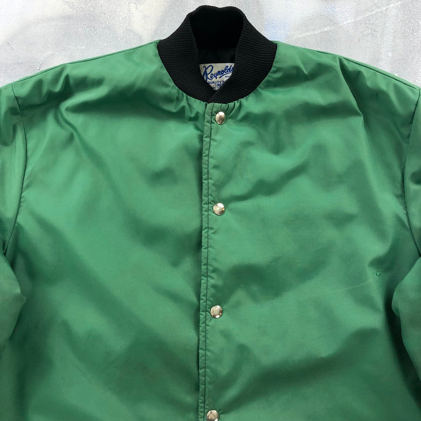 Vintage Three Quarter Quilted Lined Button Sport Jacket XL