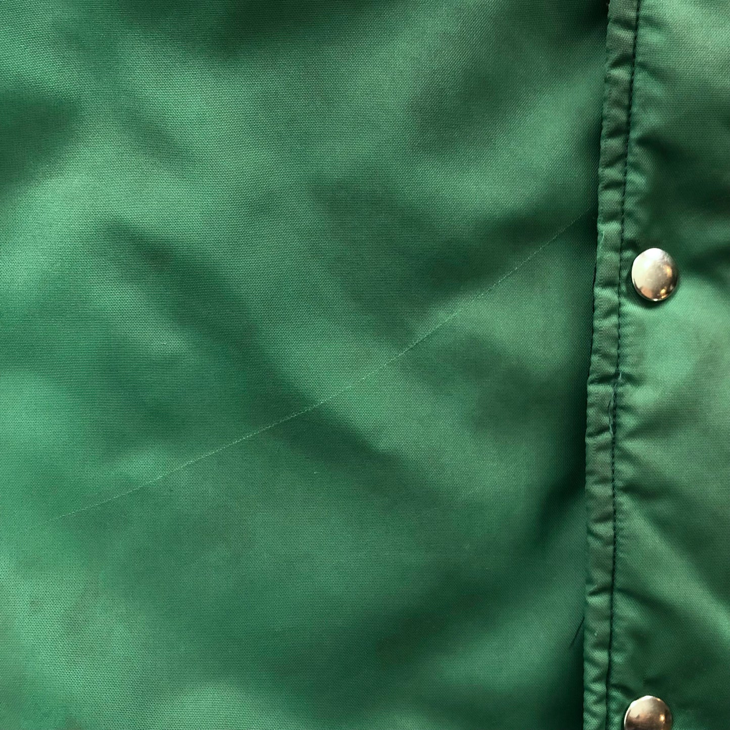 Vintage Three Quarter Quilted Lined Button Sport Jacket XL