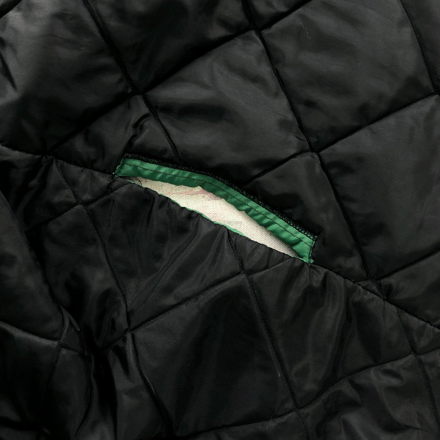 Vintage Three Quarter Quilted Lined Button Sport Jacket XL