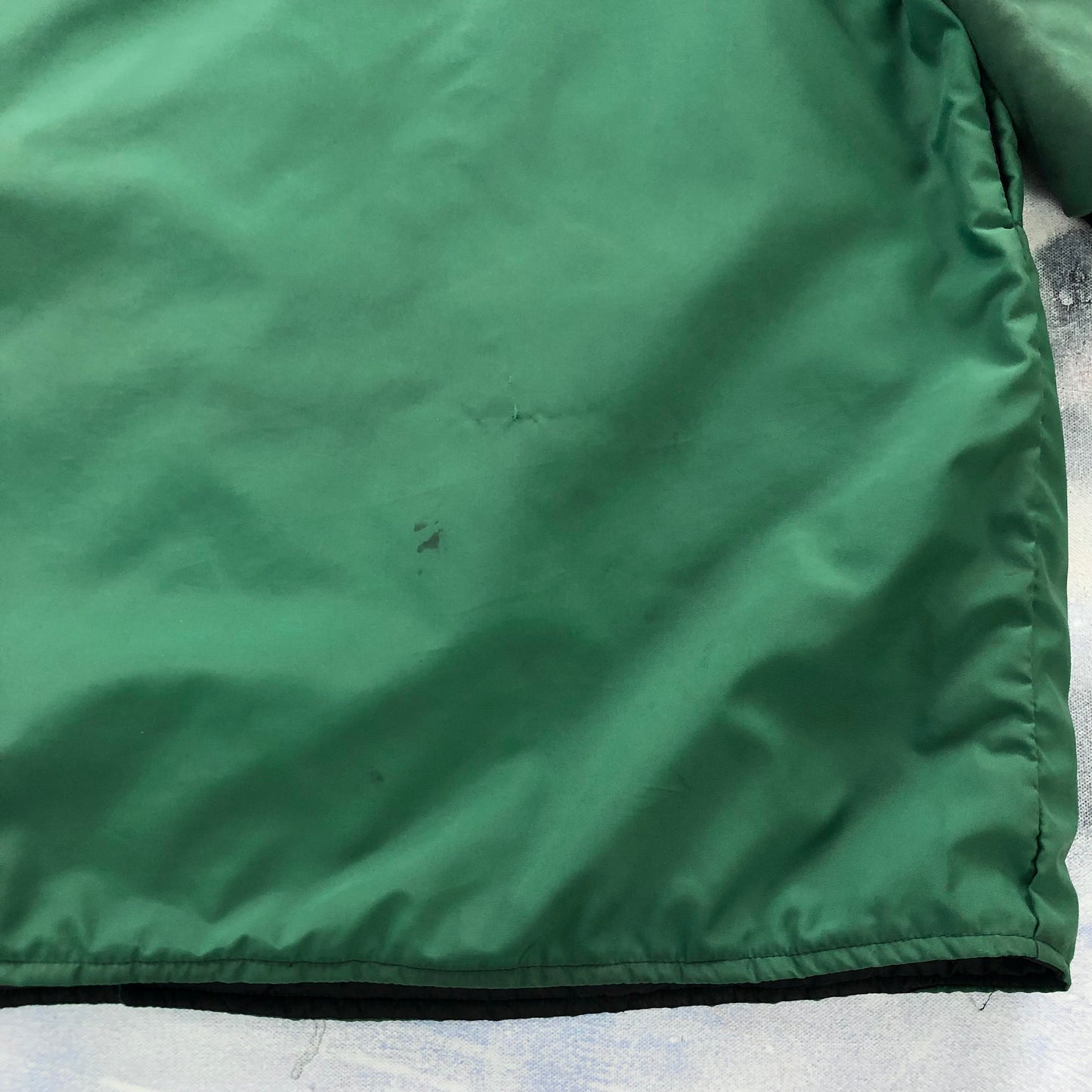 Vintage Three Quarter Quilted Lined Button Sport Jacket XL
