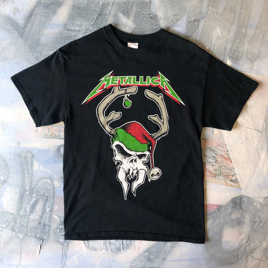 Vintage Metallica Xmas Rock Tour T Shirt M
