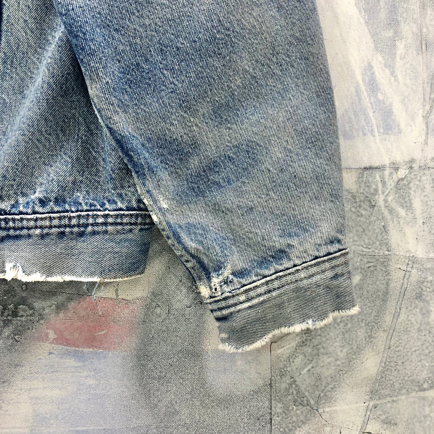 Vintage Lee Storm Rider Denim Button Jacket XL