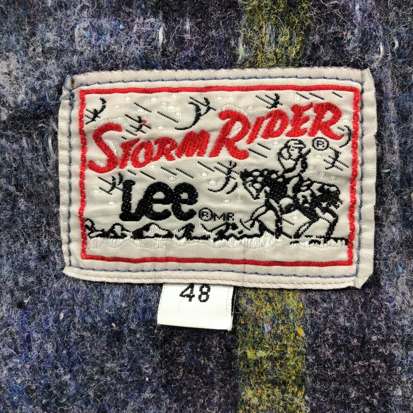 Vintage Lee Storm Rider Denim Button Jacket XL