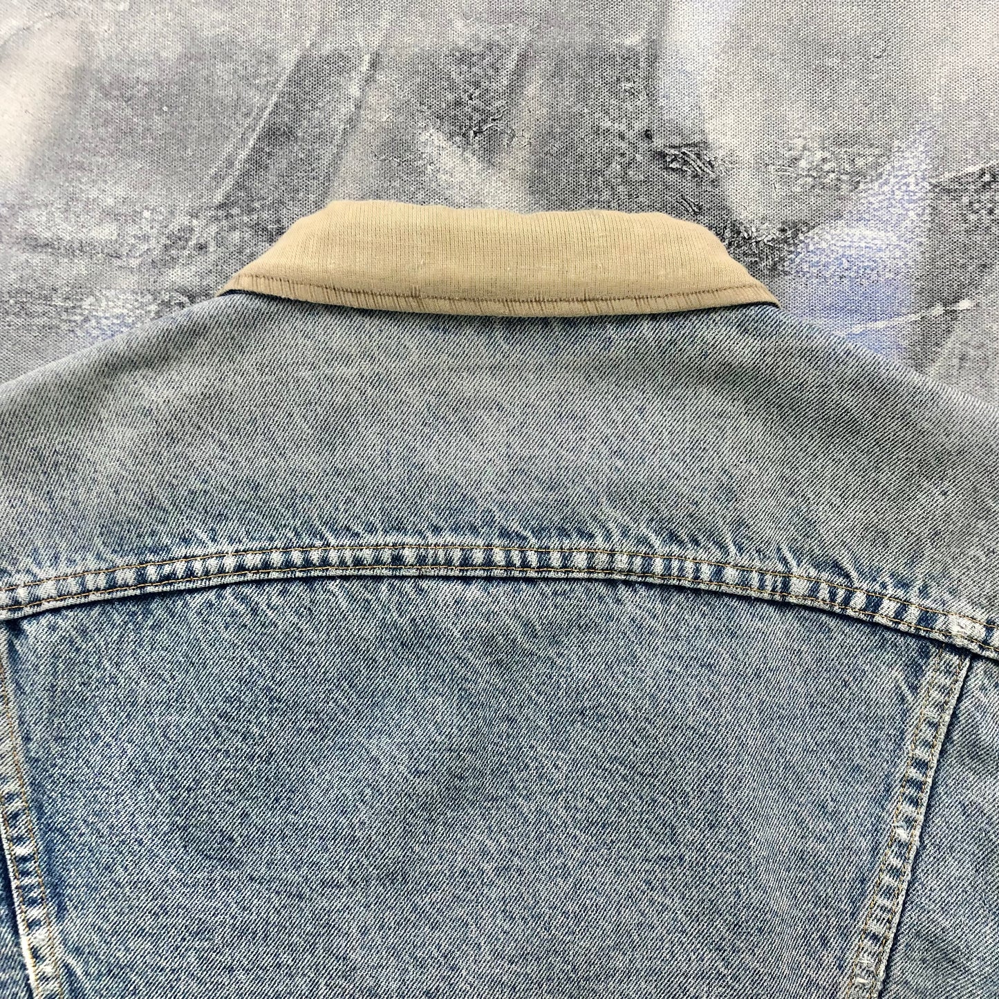 Vintage Lee Storm Rider Denim Button Jacket XL