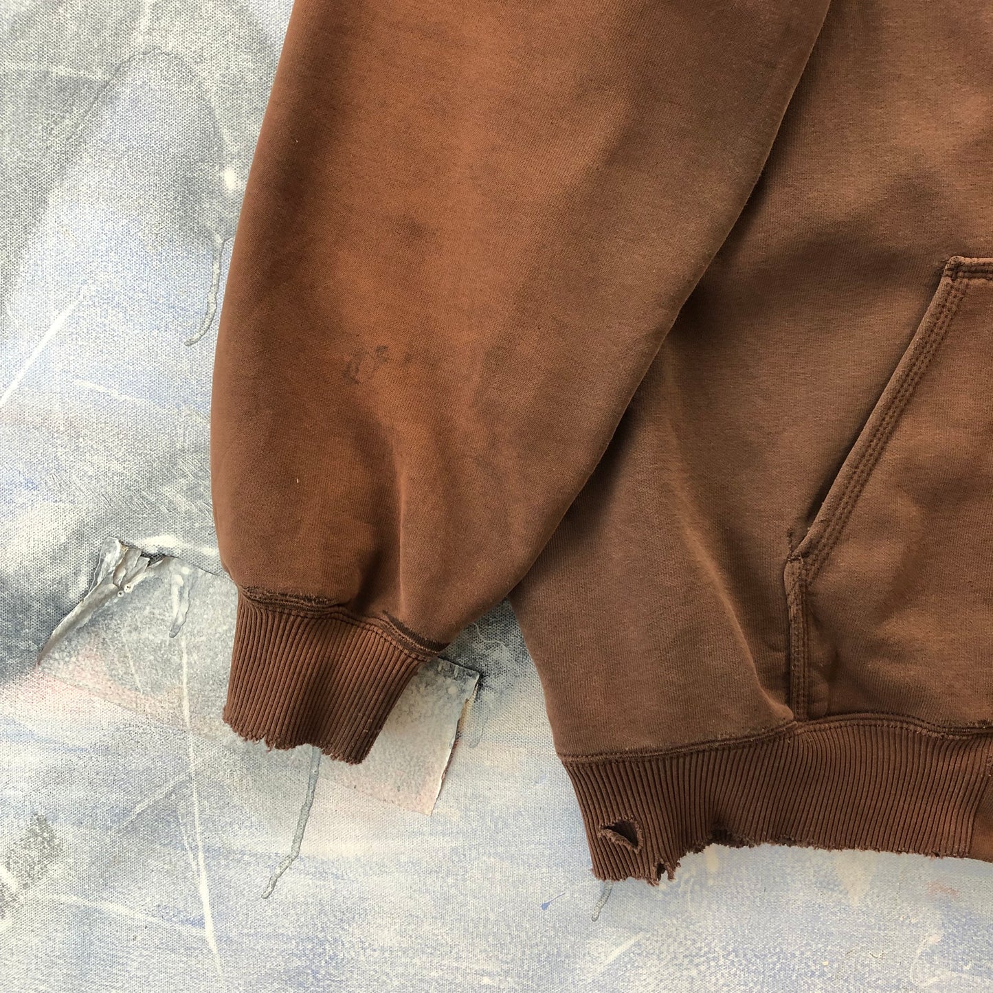 Vintage Carhartt Original Fit Zip Hoodie Sweatshirt XL