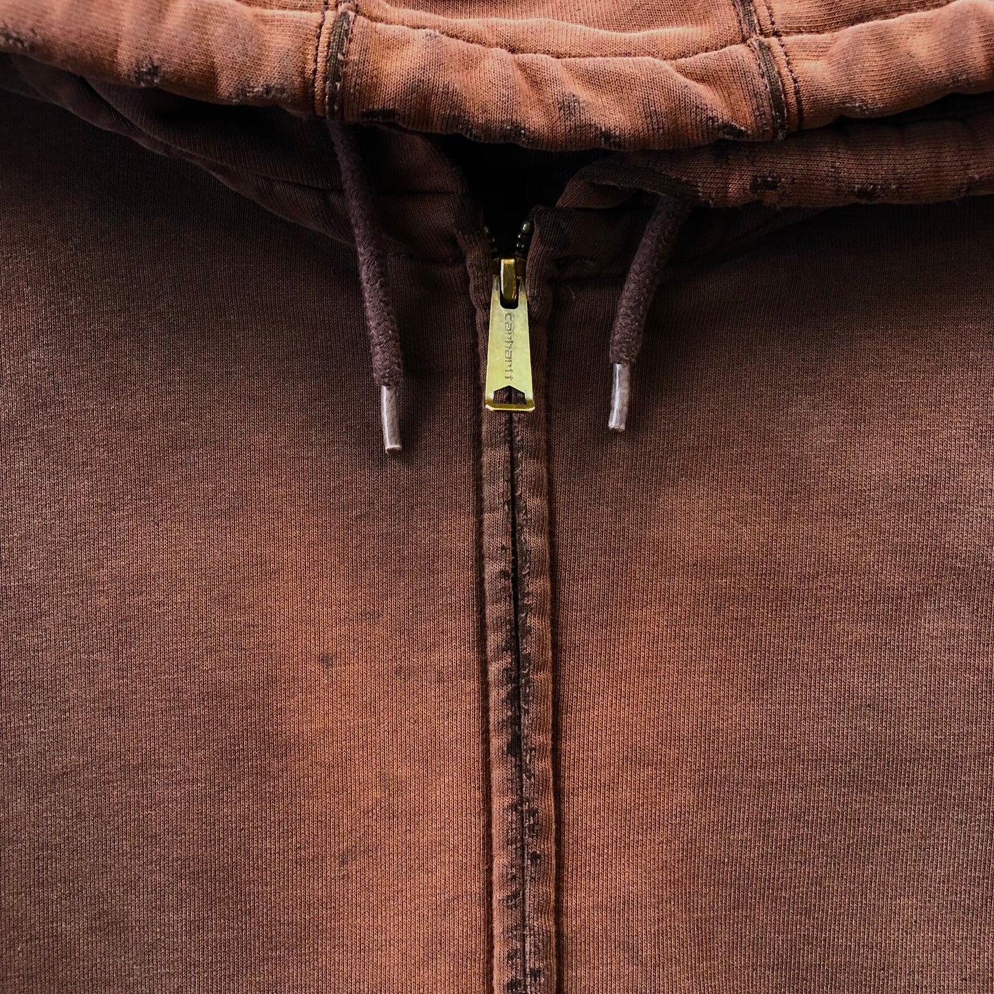 Vintage Carhartt Original Fit Zip Hoodie Sweatshirt XL