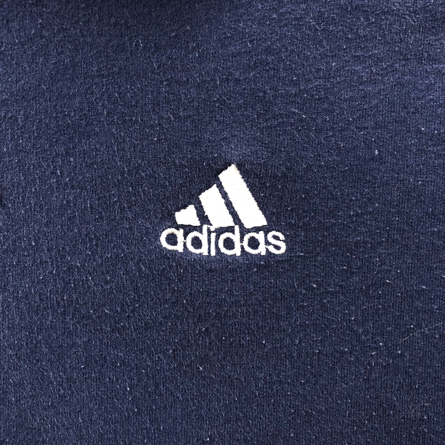 Vintage 90s Adidas Three Stripes Hoodie Sweatshirt L
