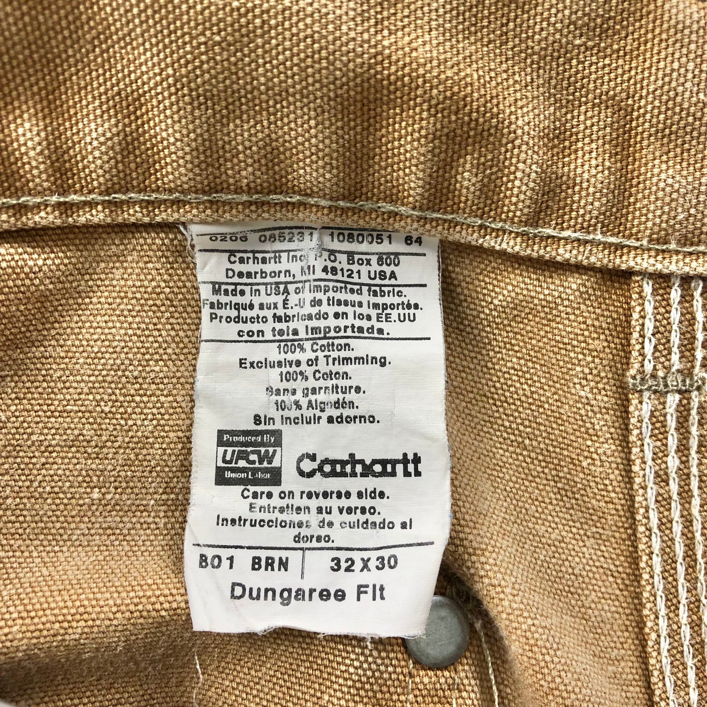 Vintage Carhartt Double Knee Workwear Jean W32
