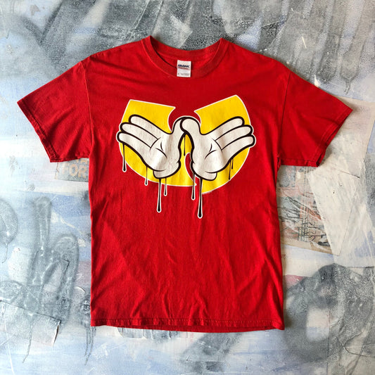 Vintage Wutang Clan Cartoon Hands T Shirt M