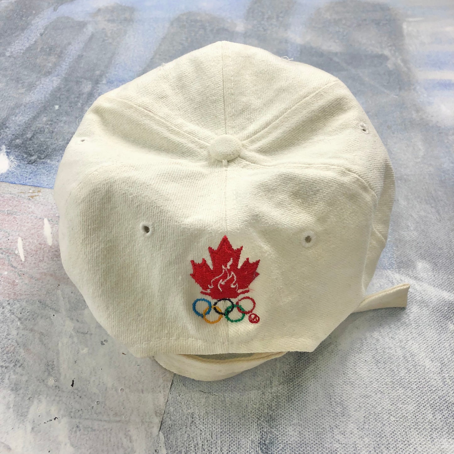 Vintage Champion 90s Canada Winter Olympic Snapback Hat