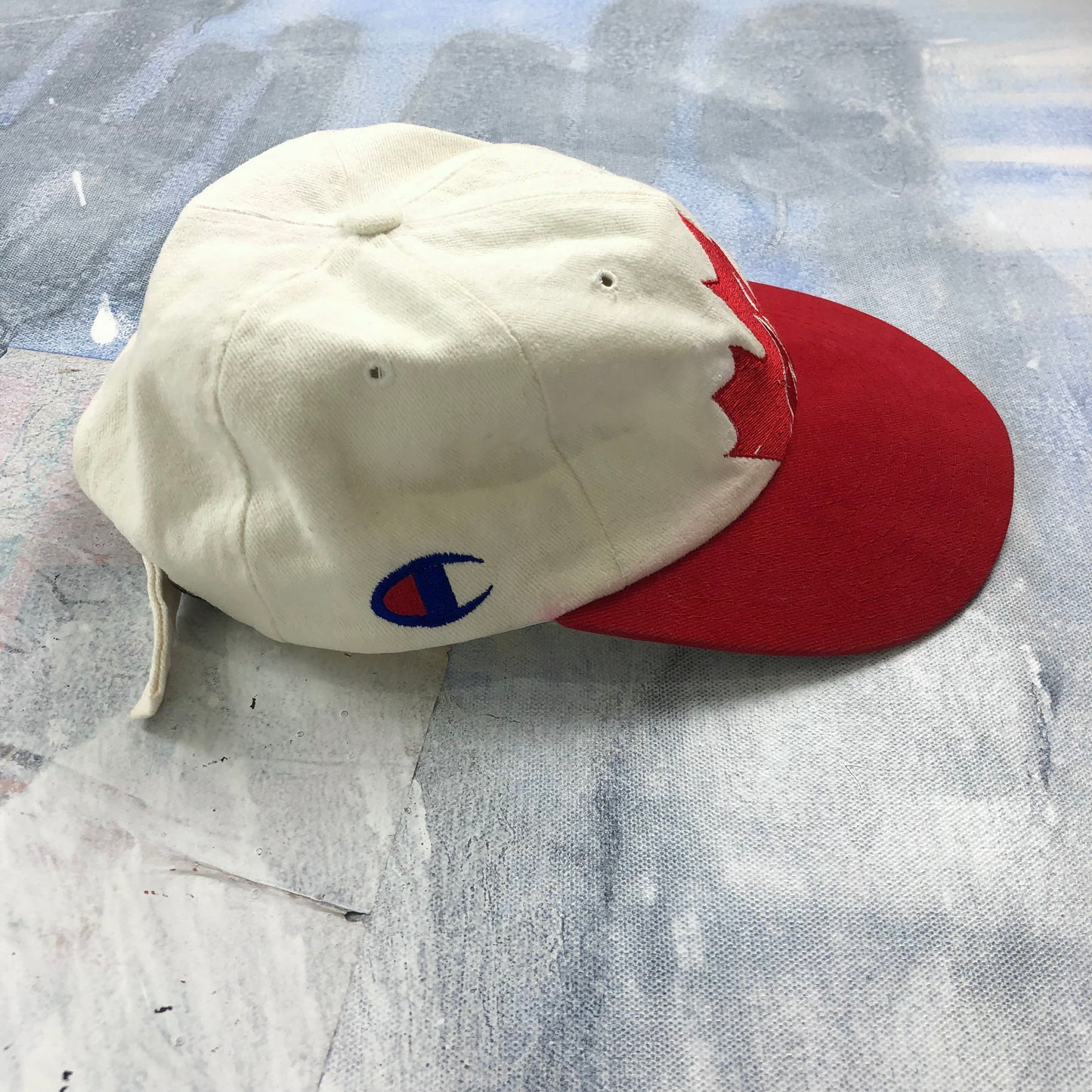 Vintage Champion 90s Canada Winter Olympic Snapback Hat
